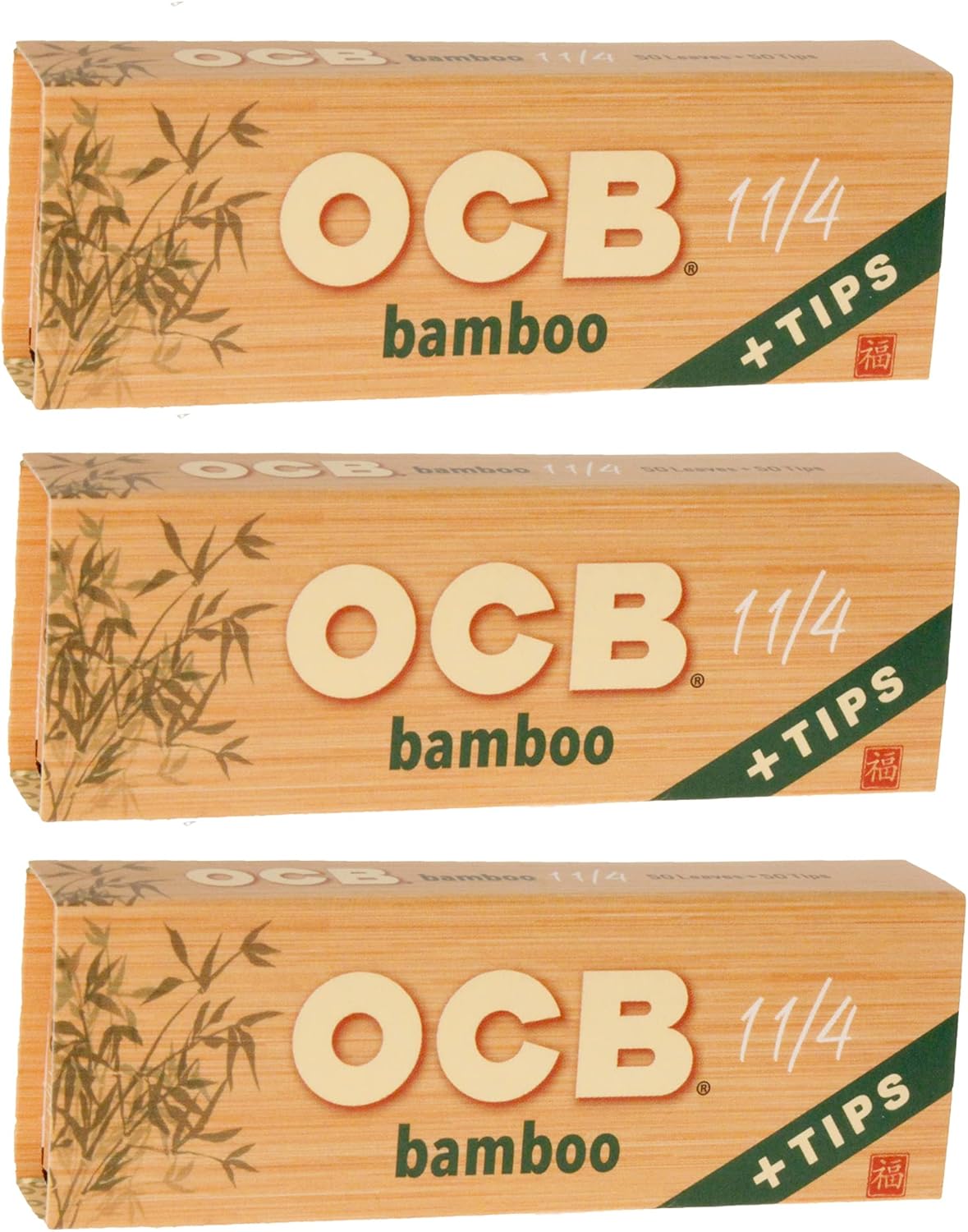 Bamboo 1 1/4 Size (With Tips)